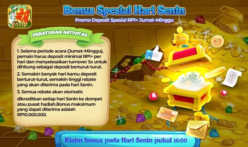 Bonus Spesial Hari Senin